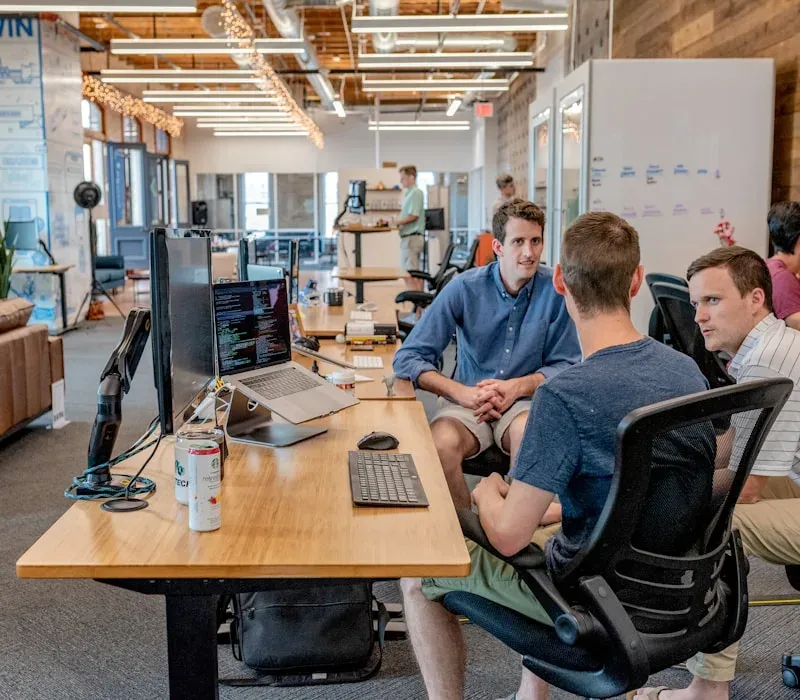 Small team meeting
